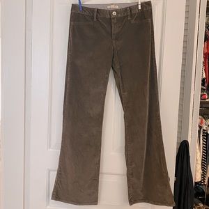 Brown Banana Republic thin-wale wide leg corduroy pants.  Size 29.
